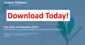 Now Available – The State of ePayables 2020 Market Report