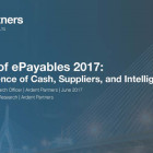 The State of ePayables 2017: The Convergence of Cash, Suppliers, and Intelligence (New Report)