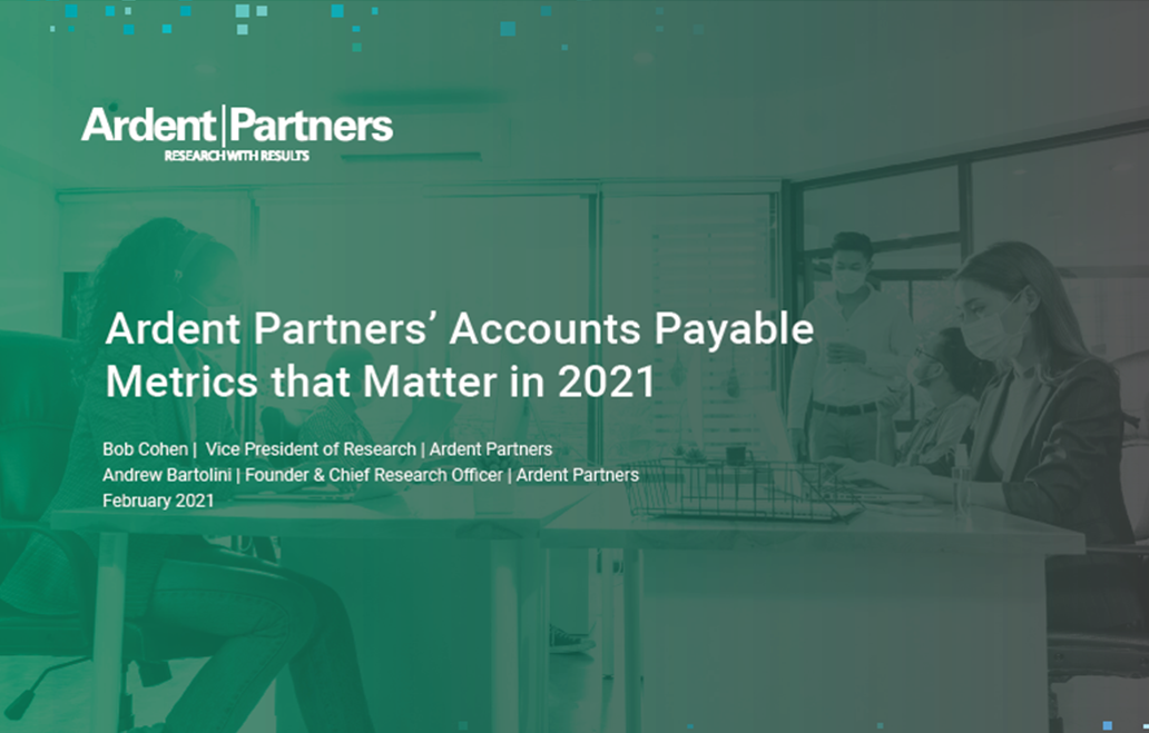 Announcing the AP Metrics that Matter in 2021 eBook!