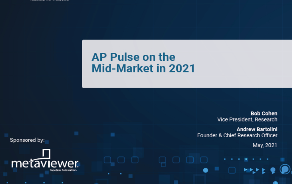 AP Benchmarks for the Mid-Market in 2021 and Lessons Learned (New Webinar)